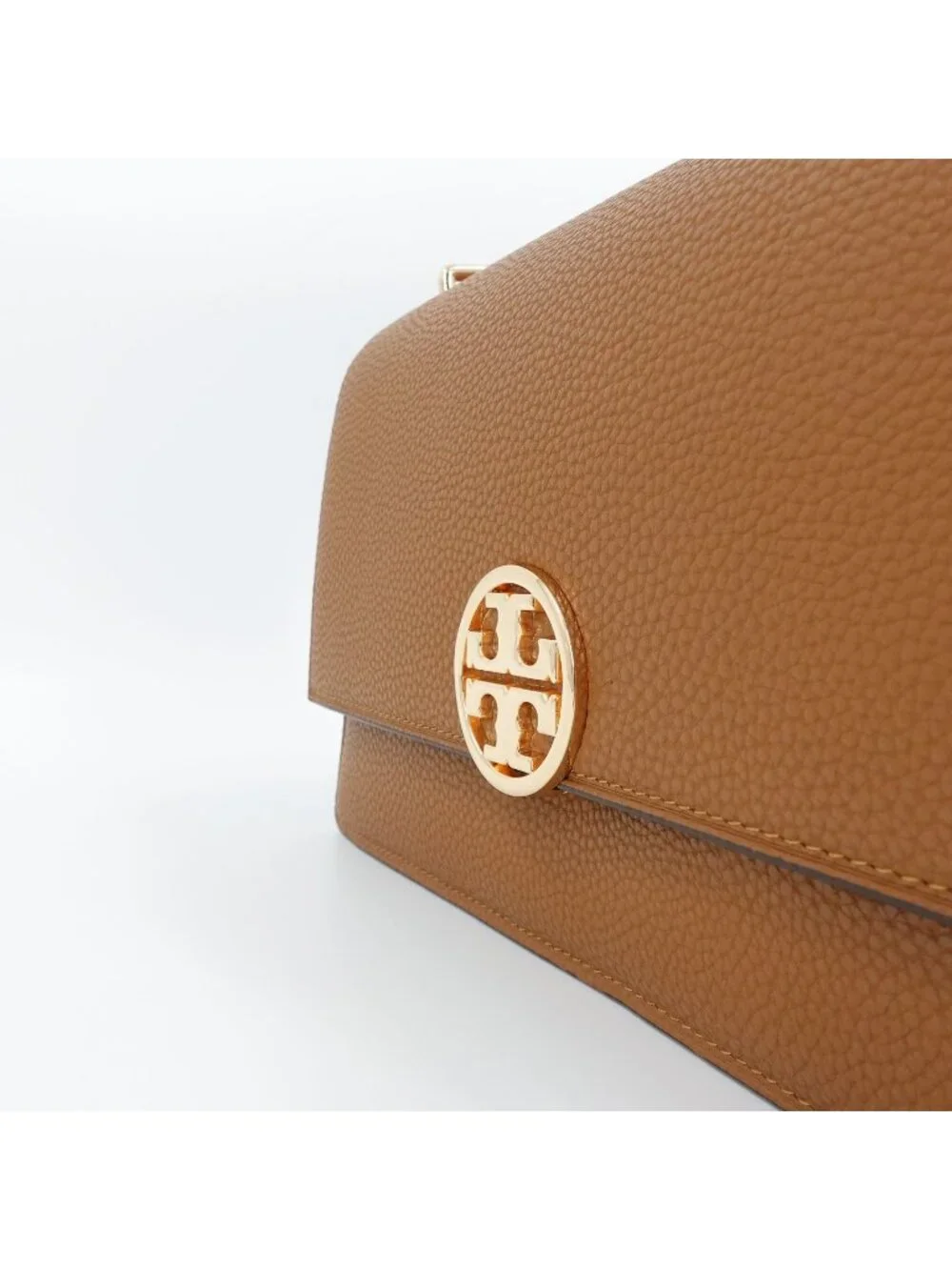 Tory Burch Miller Shoulder Bag Tiger's Eye Brown OS